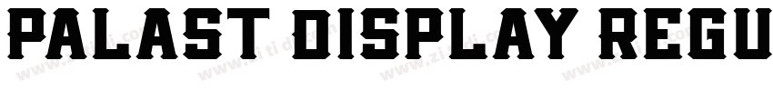 Palast Display Regul字体转换